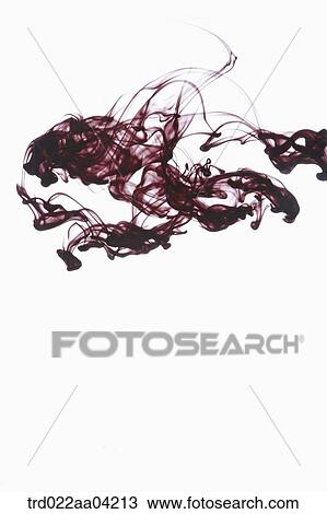 Spreading brown ink in the water View Large Photo Image Stock Image - Spreading brown ink in the water . Fotosearch