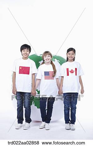 The global students holding hands together View Large Photo Image Stock Photo - The global students holding hands together. Fotosearch