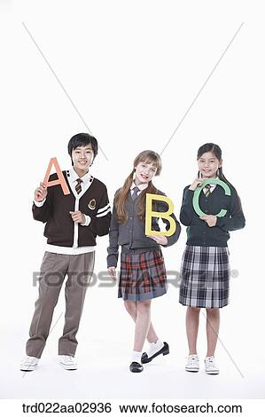 The global students with the English alphabet View Large Photo Image Stock Photograph - The global students with the English alphabet . Fotosearch