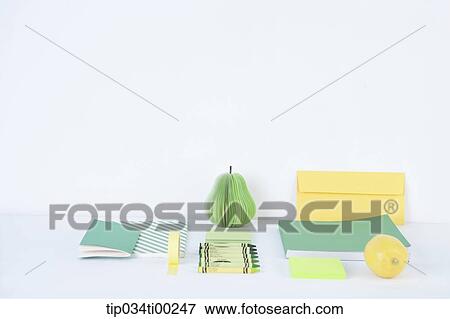 The green and yellow colored stuff on the table View Large Photo Image Stock Photo - The green and yellow colored stuff on the table. Fotosearch