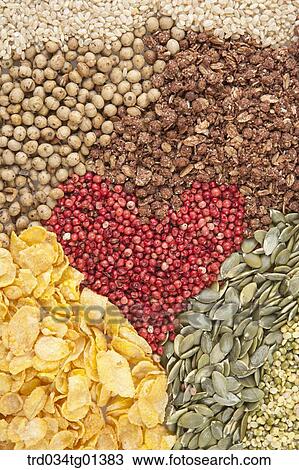 The heart made of the grain View Large Photo Image Stock Image - The heart made of the grain . Fotosearch