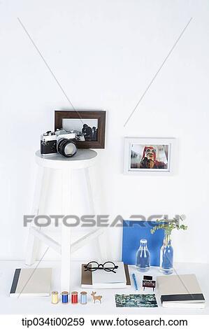 The various stuff on the table View Large Photo Image Stock Photo - The various stuff on the table. Fotosearch