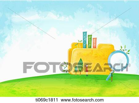 A illustration of a notebook on a hill View Large Illustration Clip Art - A illustration of a notebook on a hill. Fotosearch