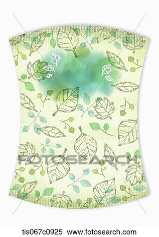A illustration of leaves View Large Illustration Stock Illustration - A illustration of leaves. Fotosearch