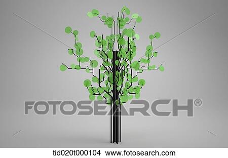 electric circuit with a shape of tree View Large Illustration Stock Illustration - electric circuit with a shape of tree. Fotosearch