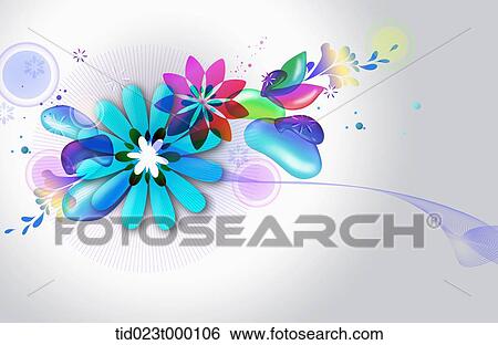 illustration of flowers View Large Illustration Stock Illustration - illustration of flowers. Fotosearch