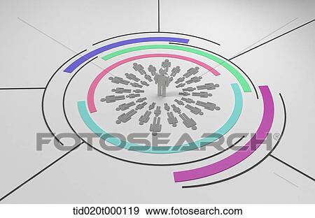 people in the center of circle View Large Illustration Stock Illustration - people in the center of circle . Fotosearch