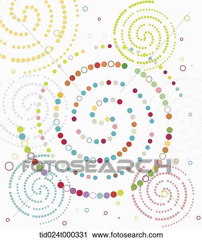 Clip Art - polka-dot pattern . Fotosearch