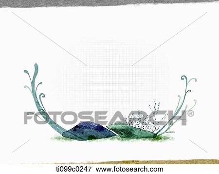 ppt slide template design of rocks under water View Large Illustration Stock Illustration - ppt slide template design of rocks under water. Fotosearch