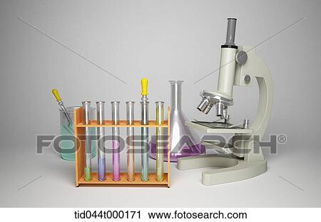 scientific experiment instruments View Large Illustration Clip Art - scientific experiment instruments. Fotosearch