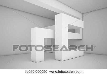 Clipart - space with unique pillars. Fotosearch