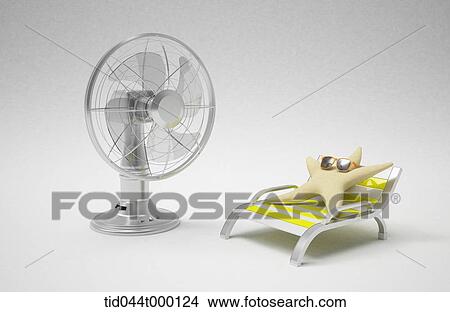 starfish lying on the sun bed in the current of electric fan View Large Illustration Stock Illustration - starfish lying on the sun bed in the current of electric fan . Fotosearch