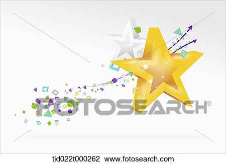 stars and colorful figures View Large Illustration Drawing - stars and colorful figures . Fotosearch