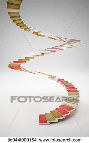 steps made of books View Large Illustration Stock Illustration - steps made of books. Fotosearch