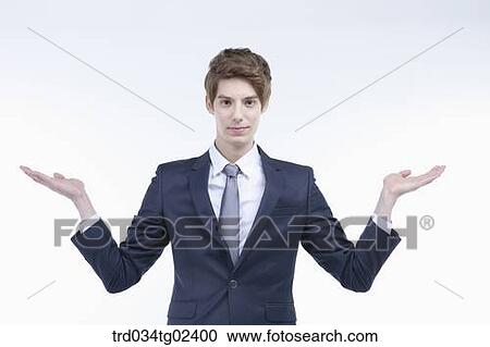 businessman having his palms facing upwards View Large Photo Image Stock Image - businessman having his palms facing upwards. Fotosearch