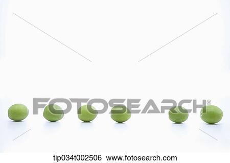 Japanese apricots in a row View Large Photo Image Stock Photograph - Japanese apricots in a row. Fotosearch