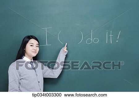 schoolgirl pointing out the bracket on the blackboard View Large Photo Image Stock Image - schoolgirl pointing out the bracket on the blackboard. Fotosearch