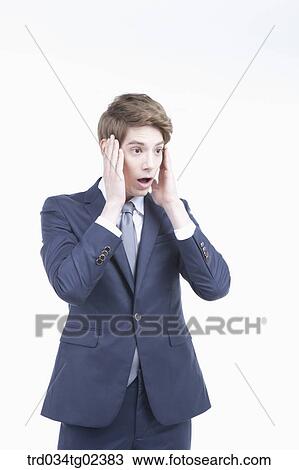surprised businessman View Large Photo Image Stock Image - surprised businessman . Fotosearch