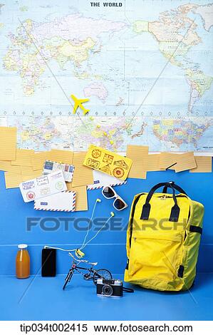 traveling items View Large Photo Image Stock Photography - traveling items . Fotosearch