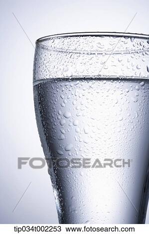 Stock Image - water in the glass . Fotosearch