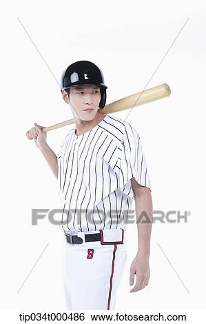 A baseball player putting the bat on his back View Large Photo Image Stock Photograph - A baseball player putting the bat on his back. Fotosearch