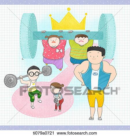 A body builder coaching the exercising View Large Photo Image Stock Image - A body builder coaching the exercising . Fotosearch