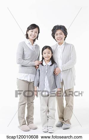 A family looking at each other View Large Photo Image Stock Photo - A family looking at each other. Fotosearch