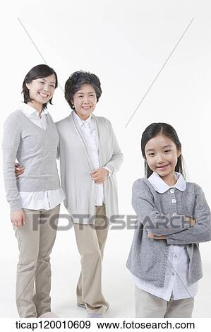 A family looking at each other View Large Photo Image Stock Photo - A family looking at each other. Fotosearch