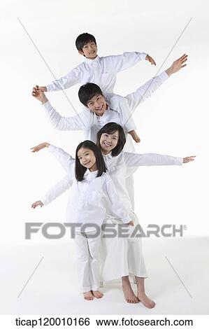 A family with their arms open View Large Photo Image Stock Photograph - A family with their arms open. Fotosearch