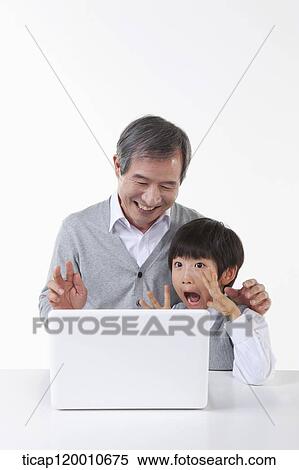 A father and son with a green frame View Large Photo Image Stock Photography - A father and son with a green frame. Fotosearch