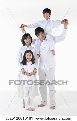 A happy family View Large Photo Image Stock Image - A happy family . Fotosearch