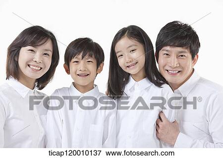 A happy family View Large Photo Image Stock Photo - A happy family . Fotosearch