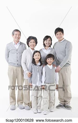 A happy family View Large Photo Image Stock Photo - A happy family . Fotosearch