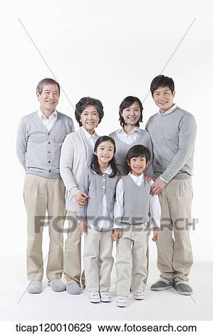 A happy family View Large Photo Image Stock Photo - A happy family . Fotosearch