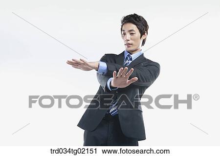 A man touching something with his palm View Large Photo Image Stock Image - A man touching something with his palm . Fotosearch