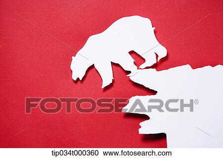 A polar bear falling from the ice cliff View Large Photo Image Stock Image - A polar bear falling from the ice cliff. Fotosearch