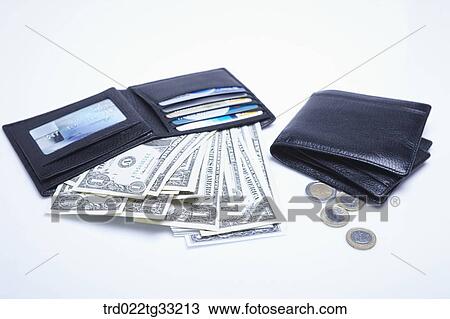 A rich wallet and a poor wallet View Large Photo Image Stock Image - A rich wallet and a poor wallet . Fotosearch