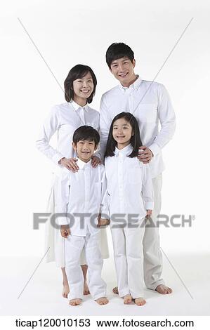 A smiling family View Large Photo Image Stock Image - A smiling family . Fotosearch