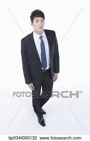 Stock Image - A walking man . Fotosearch
