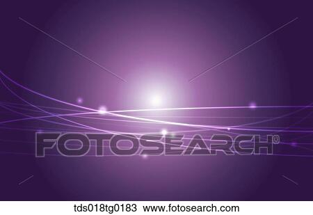 Stock Image - Abstractive image of purple background and white light. Fotosearch