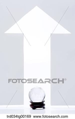 arrow sign and globe View Large Photo Image Stock Photo - arrow sign and globe. Fotosearch