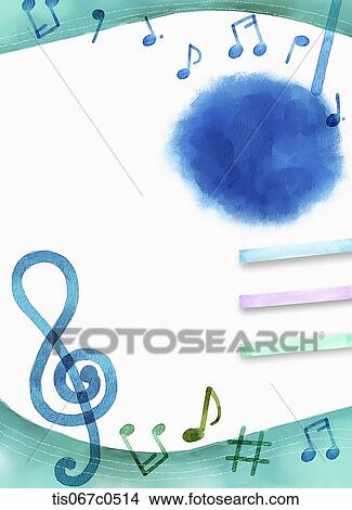 Blue and green notes View Large Photo Image Picture - Blue and green notes. Fotosearch