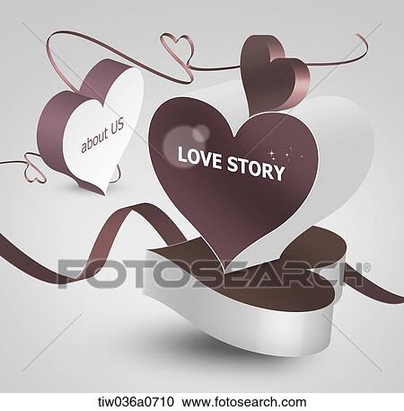 Brown heart with love story and about us View Large Photo Image Stock Image - Brown heart with love story and about us. Fotosearch
