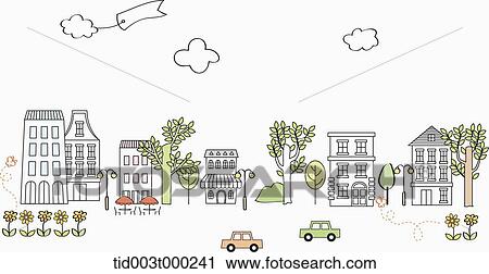 Building and street landscape View Large Photo Image Stock Image - Building and street landscape. Fotosearch