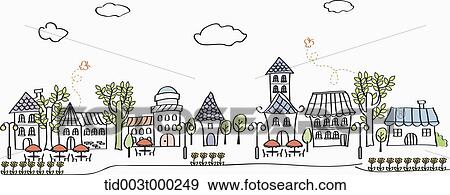 Building and street landscape View Large Photo Image Stock Photo - Building and street landscape. Fotosearch