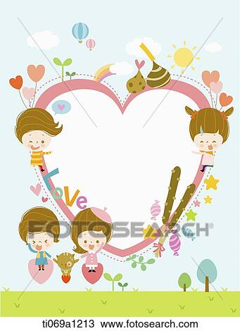 Children and special day present around heart notice View Large Photo Image Stock Image - Children and special day present around heart notice. Fotosearch