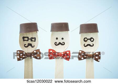 Chocolate character spoon View Large Photo Image Stock Image - Chocolate character spoon. Fotosearch