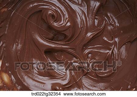 Picture - Chocolate paste. Fotosearch