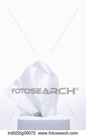 Stock Image - close up of tissue. Fotosearch