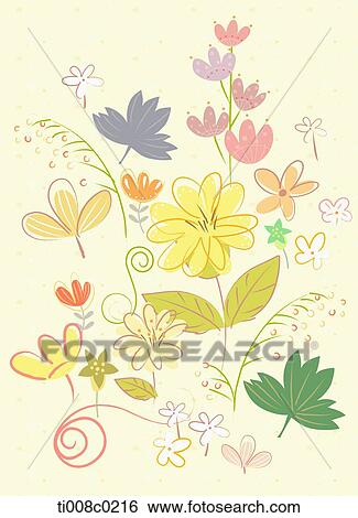 Colorful flowers with yellow background View Large Photo Image Stock Photograph - Colorful flowers with yellow background. Fotosearch